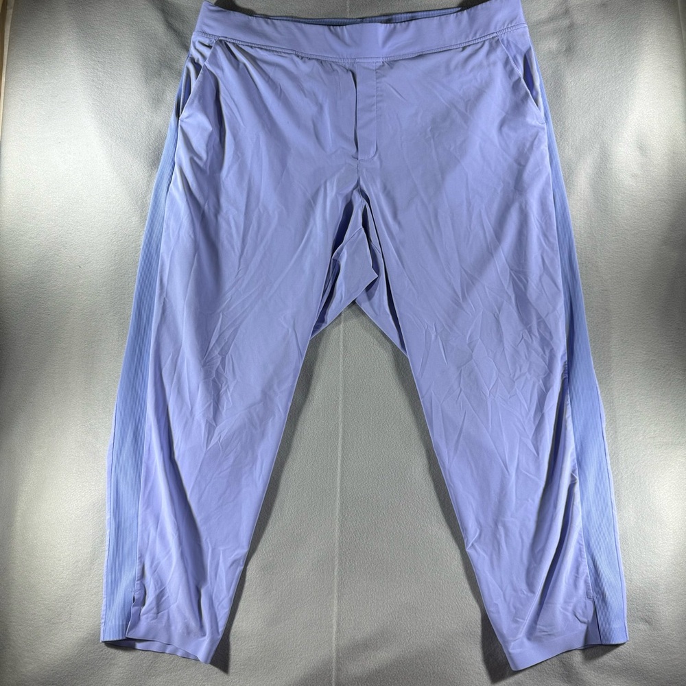 Lavender Athletic Trousers Golf Coaches Walking streetwear Casual travel Size 20